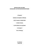 Knowing One's Own Mind. Externalism and Priviliged Self Knowledge