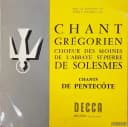 Chant Grégorien - Chants De Pentecôte