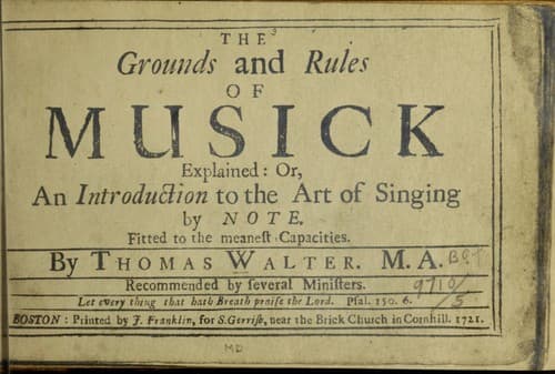 The grounds and rules of musick explained: or, An introduction to the art of singing by note
