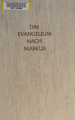 Das Evangelium nach Markus