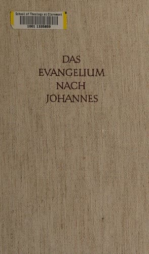 Das Evangelium nach Johannes