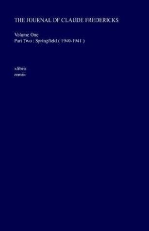 The Journal Of Claude Fredericks