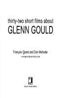 Thirty-two short films about Glenn Gould