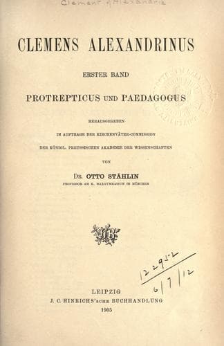 Clemens Alexandrinus