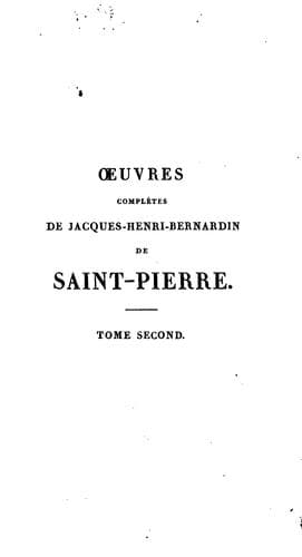 Oeuvres complètes de Jacques-Henri-Bernardin de Saint-Pierre