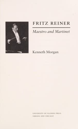 Fritz Reiner, maestro and martinet