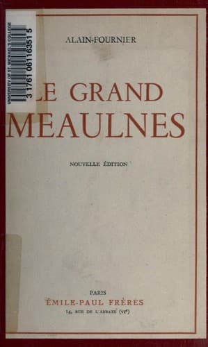 Le grand Meaulnes