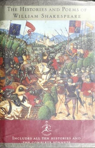 Works (King Henry IV. Part 1 / King Henry IV. Part 2 / King Henry V / King Henry VI. Part 1 / King Henry VI. Part 2 / King Henry VI. Part 3 / King Henry VIII / King John / King Richard II / King Richard III / Lover's Complaint / Passionate Pilgrim / Phoenix and the Turtle / Rape of Lucrece / Sonnets / Venus and Adonis)