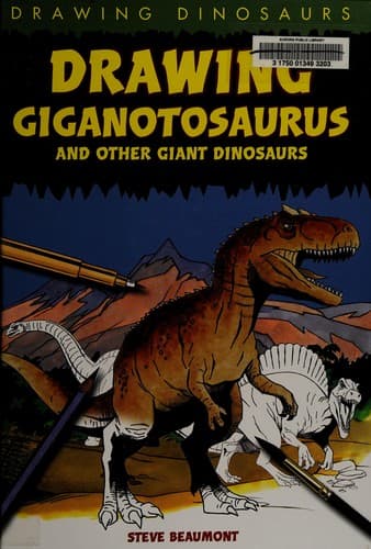 Drawing Giganotosaurus and other giant dinosaurs