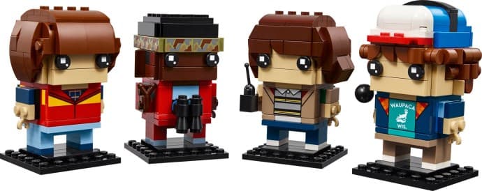 40801-1 Mike, Dustin, Lucas and Will Figures