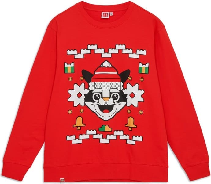 5009962-1 Adults Christmas Sweatshirt Red