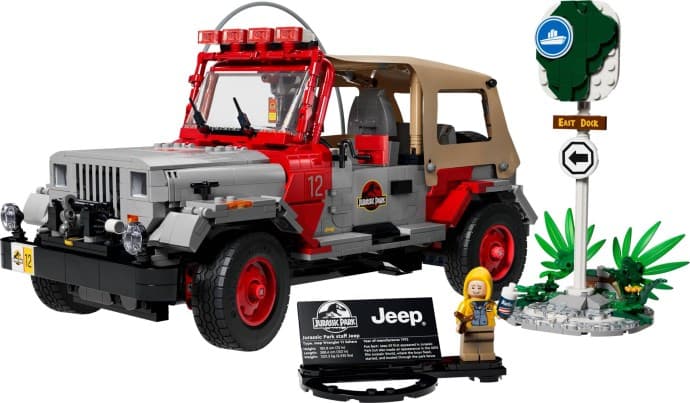 77984-1 Jurassic Park Jeep Wrangler