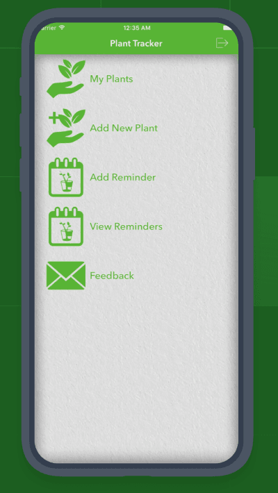 Cover of Plant Tracker Gardening App