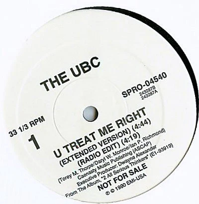 U Treat Me Right / UB Style