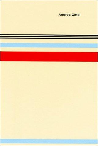 Andrea Zittel, Andrea Zittel, 2001, Hatje Cantz Publishers