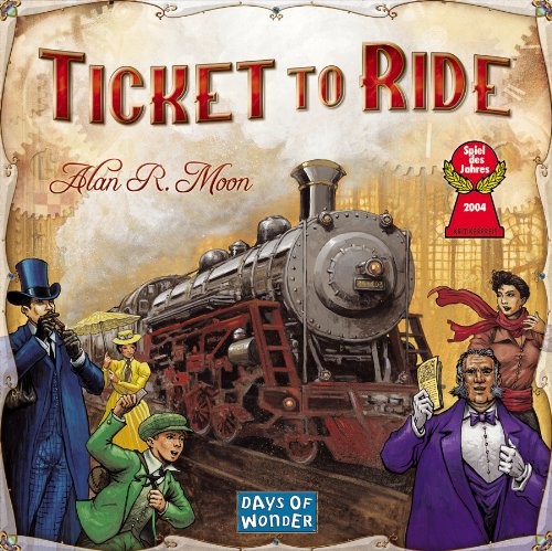Ticket to Ride, Alan R. Moon, 2012, Days of Wonder