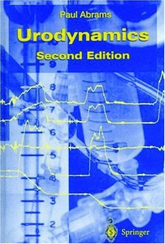Urodynamics, Paul Abrams, 1983, Springer