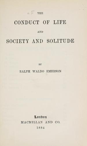 The works of Ralph Waldo Emerson, Ralph Waldo Emerson, 1876, Tudor publishing company