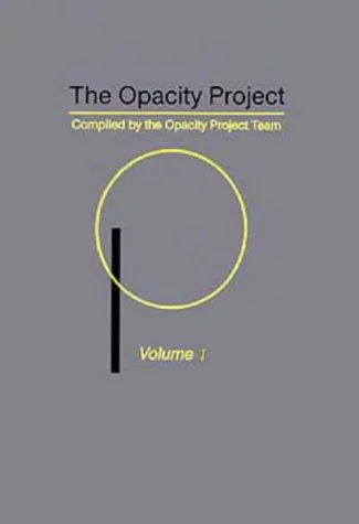 The Opacity Project, Vol. 1 (Opacity Project), Opacity Project Team, 1995, Taylor & Francis