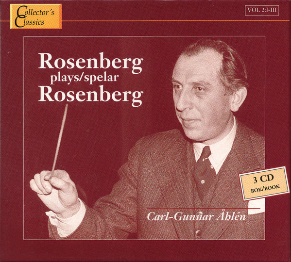 Rosenberg Plays/Spelar Rosenberg, Hilding Rosenberg