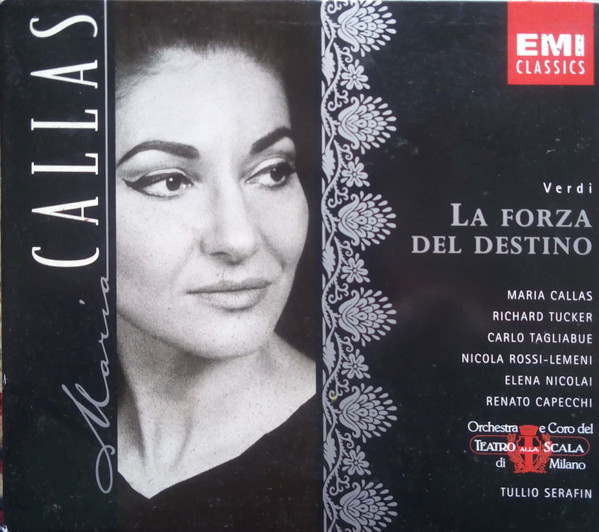 La Forza Del Destino, Giuseppe Verdi, Maria Callas, Richard Tucker (2), Carlo Tagliabue, Nicola Rossi-Lemeni, Elena Nicolai, Renato Capecchi, Orchestra Del Teatro Alla Scala, Coro Del Teatro Alla Scala, Tullio Serafin