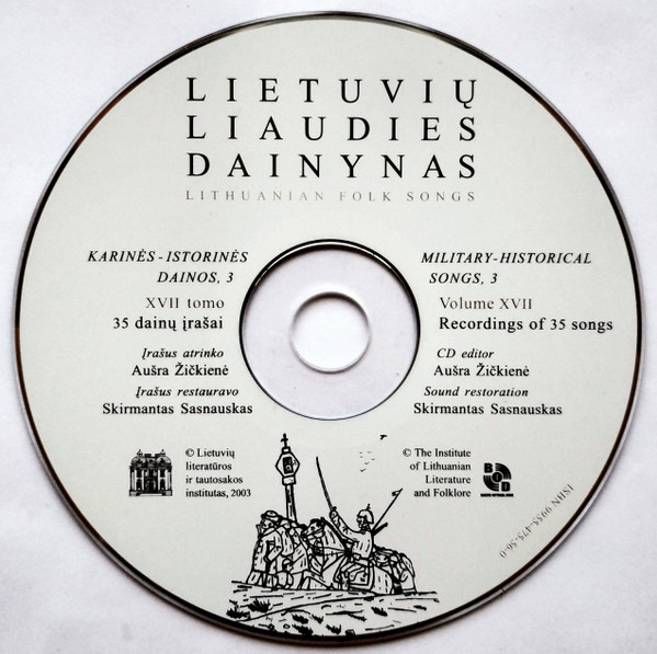 Karinės-Istorinės Dainos, 3 = Military-Historical Songs, 3, Various