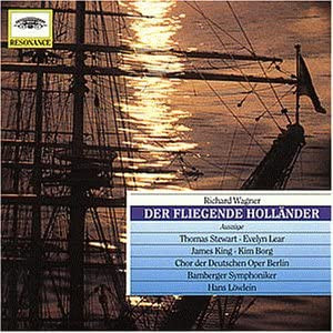 Der Fliegende Holländer, Richard Wagner, Hans Löwlein, Evelyn Lear, Thomas Stewart (2), James King (3), Kim Borg