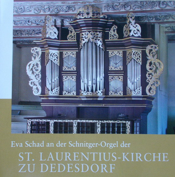 Eva Schad An Der Schnitger-Orgel Der St. Laurentius-Kirche Zu Dedesdorf, Eva Schad