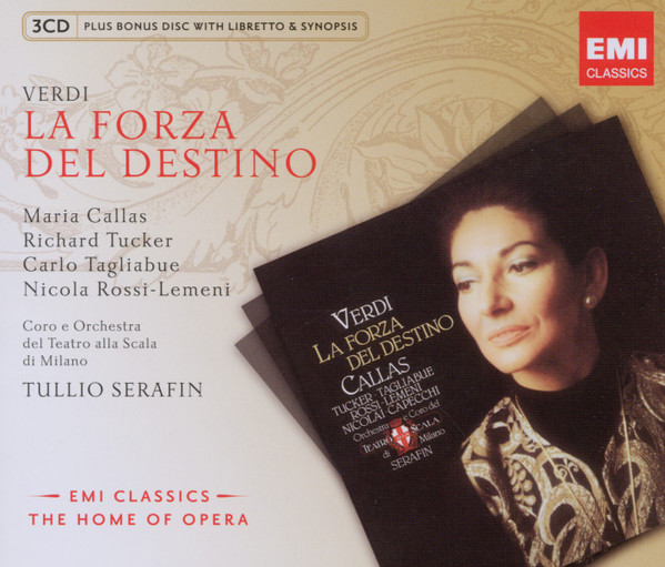 La Forza Del Destino, Giuseppe Verdi, Maria Callas, Richard Tucker (2), Carlo Tagliabue, Nicola Rossi-Lemeni, Coro Del Teatro Alla Scala, Orchestra Del Teatro Alla Scala, Tullio Serafin