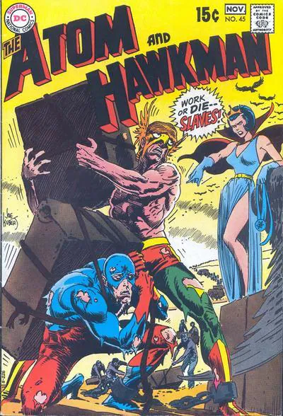 The Atom & Hawkman #45, dc, 1969