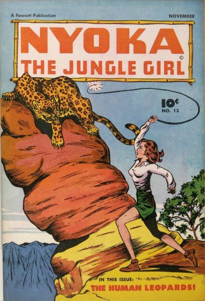 Nyoka the Jungle Girl #13, Fawcett Publications, 1947