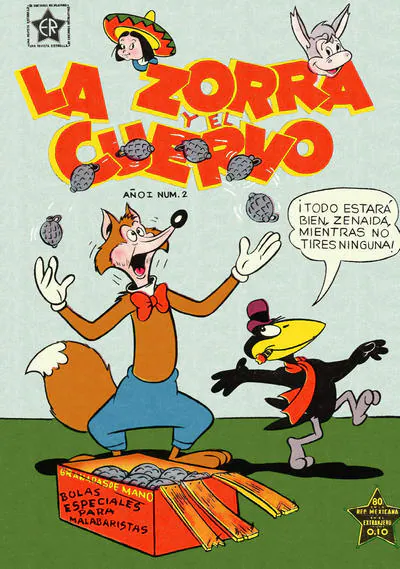 La Zorra y el Cuervo #2, Editorial Novaro, 1952
