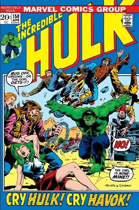 The Incredible Hulk #150, marvel, 1972