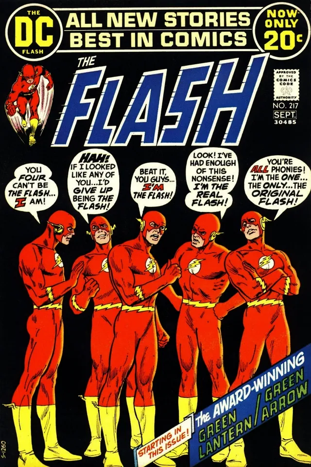 The Flash #217, dc, 1972