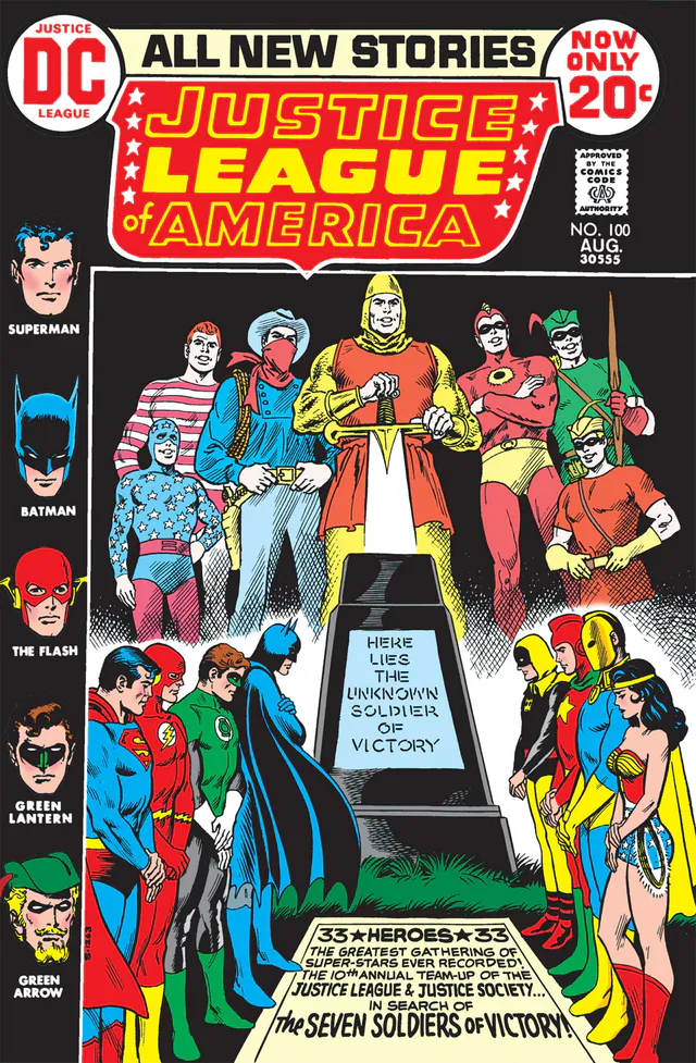 Justice League of America #100, dc, 1972