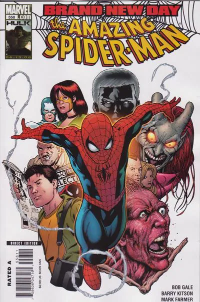 The Amazing Spider-Man #558, marvel, 2008