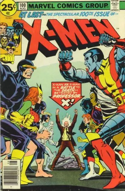The X-Men #100, marvel, 1976