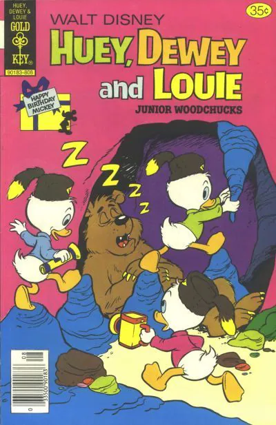 Walt Disney Huey, Dewey and Louie Junior Woodchucks #51, Western Publishing, 1978