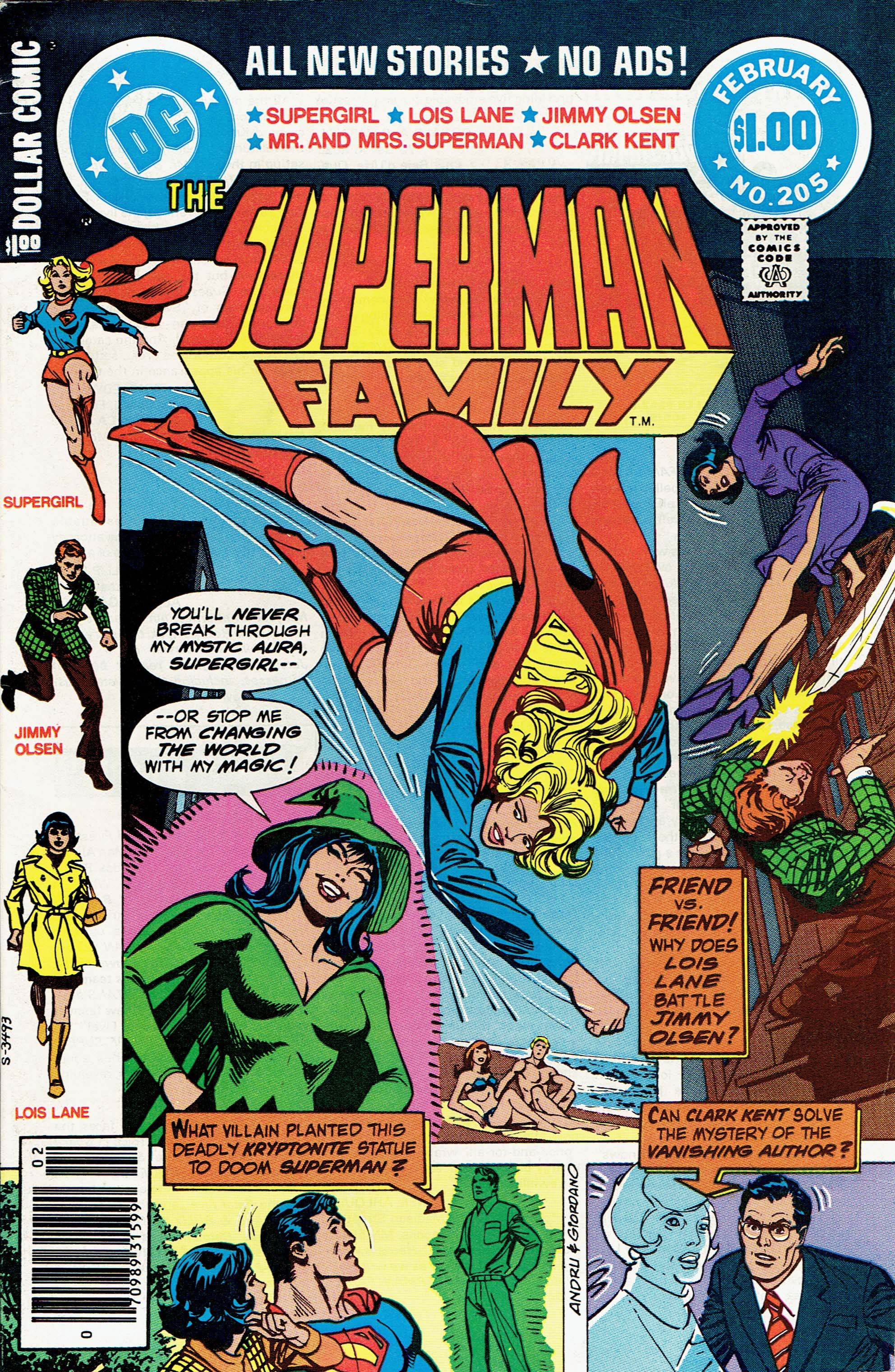 The Superman Family #205, dc, 1981