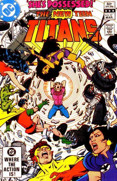 The New Teen Titans #17, 1982