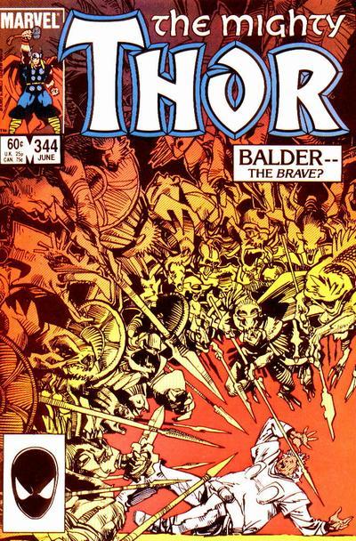 Thor #344, marvel, 1984