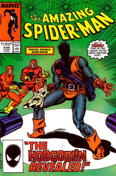 The Amazing Spider-Man #289, marvel, 1987