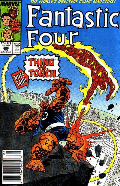 Fantastic Four #305, marvel, 1987