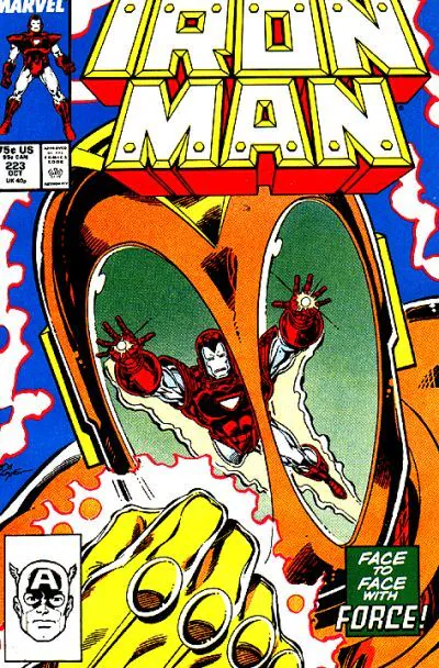 Iron Man #223, marvel, 1987