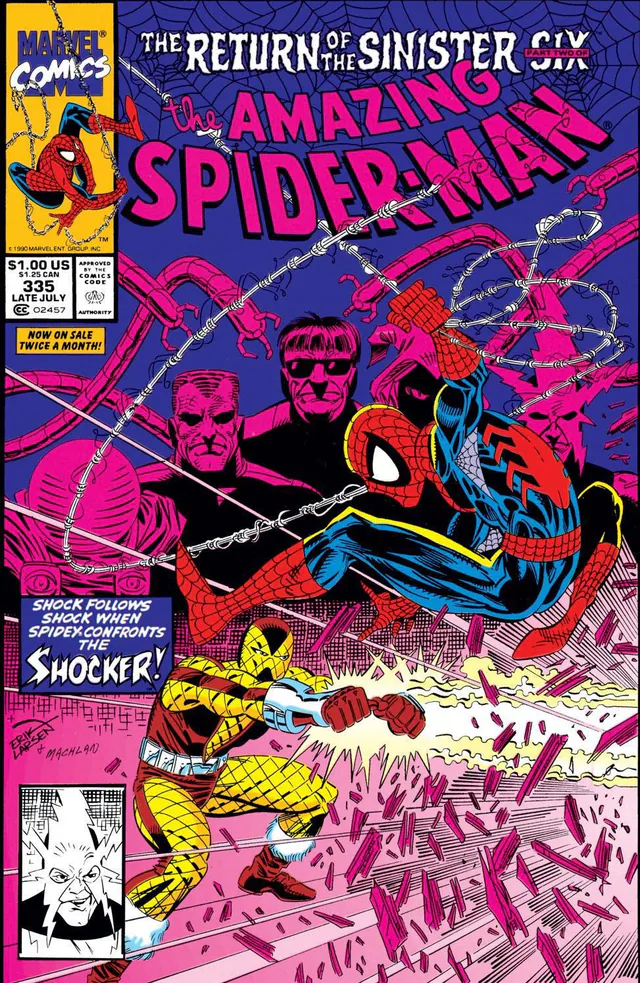 The Amazing Spider-Man #335, marvel, 1990