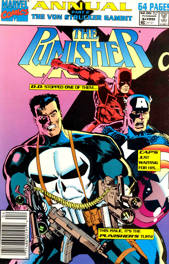 The Punisher Annual #4, 1991