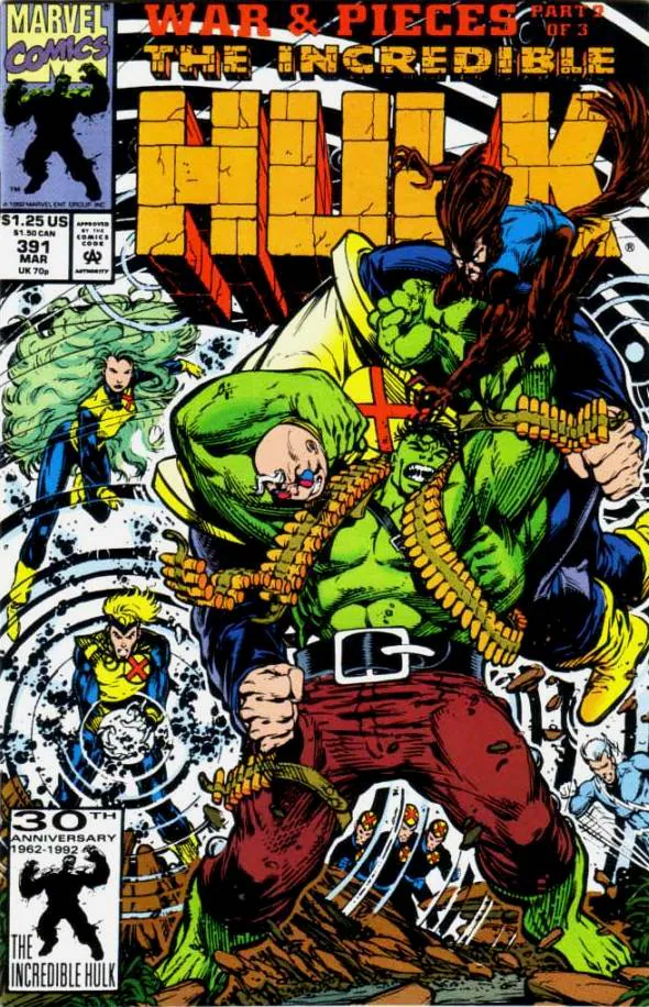 The Incredible Hulk #391, marvel, 1992