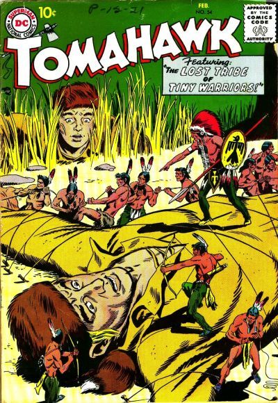 Tomahawk #54, dc, 1958
