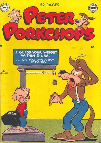 Peter Porkchops #1, dc, 1949