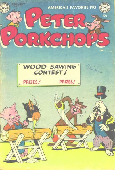 Peter Porkchops #22, dc, 1953